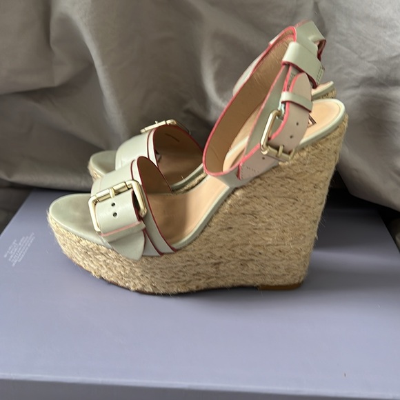 [Pour La Victoire] sky blue wedge platforms - size 8 - Picture 6 of 6
